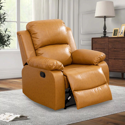 Dewaun Faux Leather Manual Standard Recliner