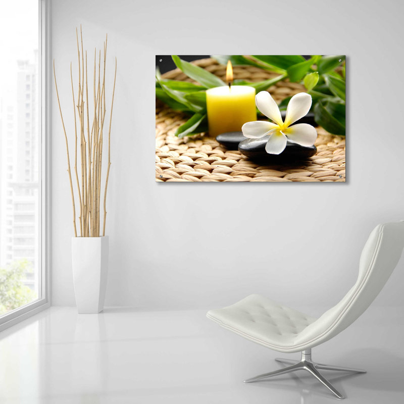 «Zen Moments» par Epic Portfolio, art mural en verre acrylique, H 24 po x l 36 po x P 0,2 po