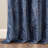 Knitted Jacquard Damask Total Blackout Grommet Top Curtain Panel(Only 1 Pc Panel)-1541547549-1541547547