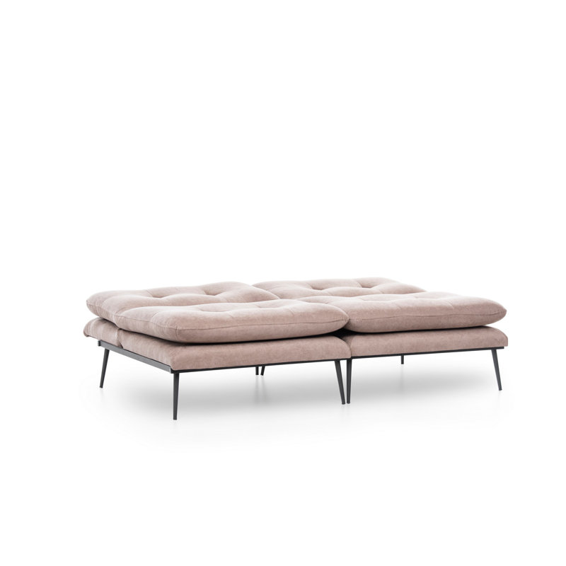 Canapé-lit 70,87 po Whitwell, Beige