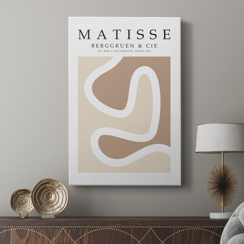 Matisse CECXLVI, reproduction d'art encadrée sur mesure, galerie Cavas, H 12 po x l 8 po