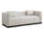 Beige Linen Textured Fabric selected
