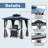 Terry Patio Hardtop BBQ Gazebo with Curtains