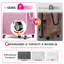 Sac d'épicerie sur roulettes Byootique 20 "BubbleRush-1857708455