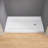60 In. L X 32 In. W Single Threshold Shower Pan Base With Right Drain In High Gloss White