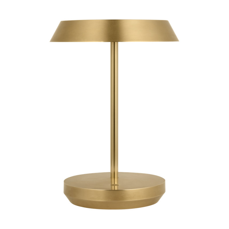 Tepa Short Accent Rechargeable Table Lamp, Gold