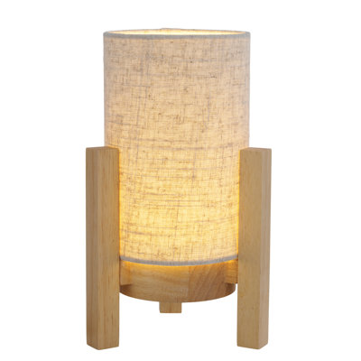 Bulman Wood Standard Table Lamp Lamp