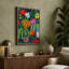 Cactus Garden Bloom Botanical 1 Piece Wrapped Canvas Wall Art-136753823-136753824