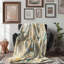 Earthy Florals - Couverture sherpa de qualité supérieure 1 pièce-101983982