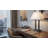 Gunmetal Square Post Metal USB Table Lamp