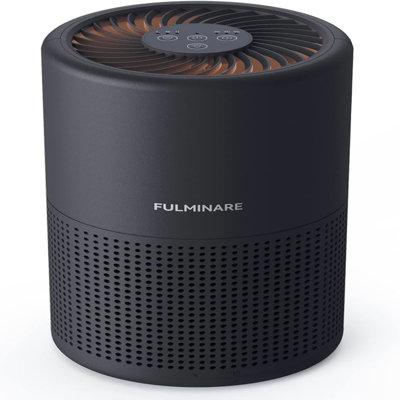 Air Purifiers For Bedroom, FULMINARE H13 True HEPA Air Filter, Quiet Air Cleaner With Night Light,Portable Small Air Purifier For Home, Office, Living Room