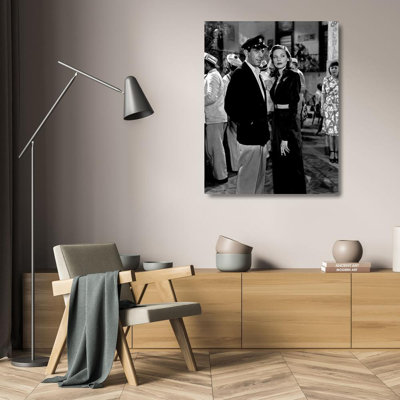 ArtDirect Hollywood Photo Archive Gallery Wrapped Canvas Art Titled: Bogart and Bacall