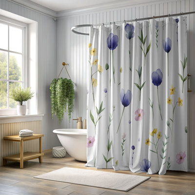 Rideau de douche Meadow Bud - Premium
