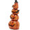 Décorations d'Halloween citrouilles d'Halloween pour l'intérieur / dégagement pour la table / Halloween / fenêtre / boîte de cadeau / cadeau / couloir de cour (citrouilles empilées orange)