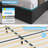 Bed Frame With 4 Storage Drawers And Led Lights Upholstered Platform Storage Bed Frame With Charging Station And Headboard Led Bed Frame,Easy Assemble-395153600-381632297