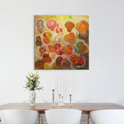 Irina Gorbman " Textured Particles " by Irina Gorbman Painting Print