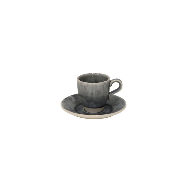 Tasse à café en grès Madeira, Turquoise