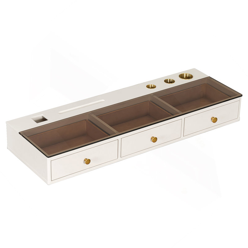 Bureau flottant avec tiroir, coiffeuse murale pour chambre à coucher, salon