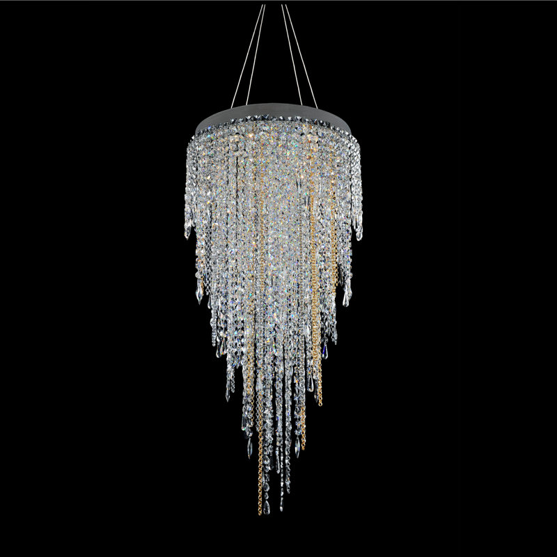 Allegri by Kalco Lighting Tenuta 10 - Light Dimmable Tiered Chandelier