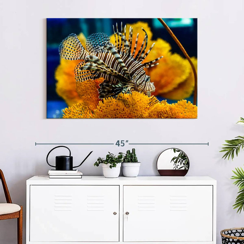 Brampt Saltwater Fish, 26" H x 39" W