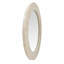 Miroir rond ivoire