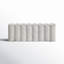 Neutral White Marble Storage Box Contemporary Textured - 7" x 4" x 3"
