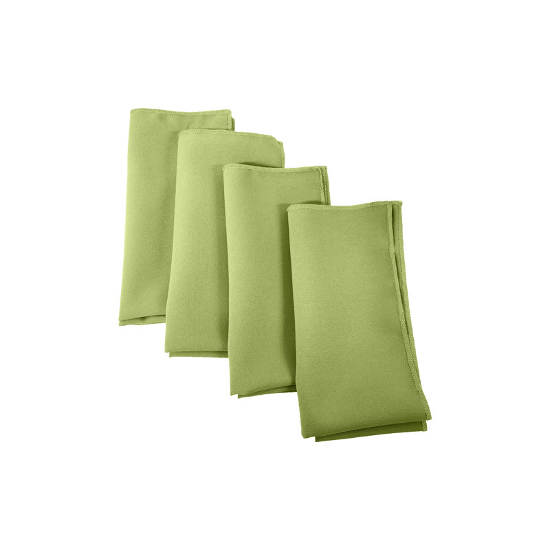 Polyester Square Napkin - Basics by Wayfair™, Sage, Set of 4