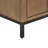 48 In. Single Sink Freestanding Gunny Bath Vanity With Pure White Engineer Stone Top