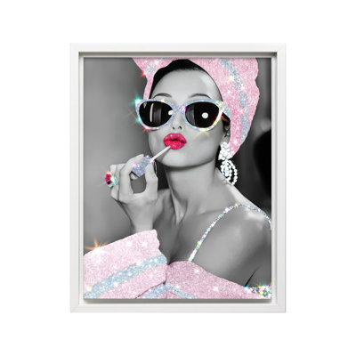 Audrey Hepburn in Glitter Sunglasses No2