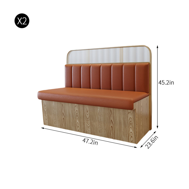 Banc de rangement Fashion Light Luxury