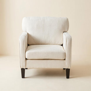 Fauteuil de lecture ergonomique, canapé-lit simple moderne avec accoudoirs rembourrés
