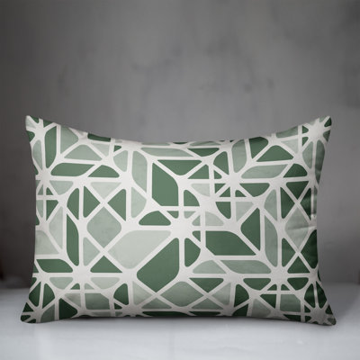Abstract Outdoor Throw Pillow