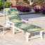 Coussin de patio d'extérieur 3 po Peenoke Coussin de chaise longue d'extérieur résistant à l'eau