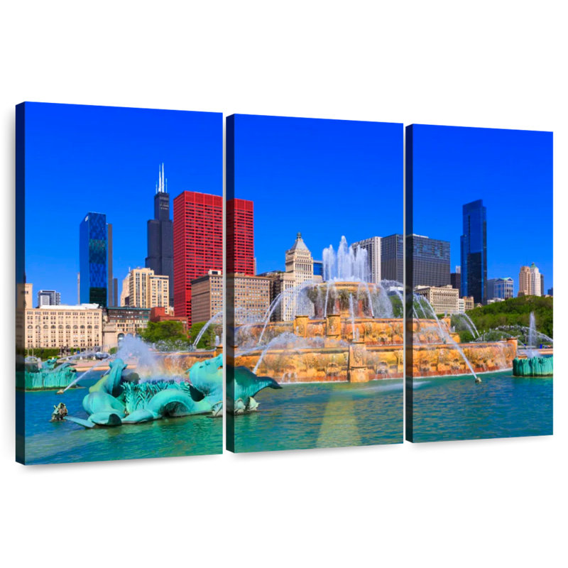 Rorry Buckingham Fountain, 42" H x 65" W