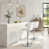 Blanc + argent - 4 pièces