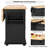Metayer Wood Kitchen Island-497562167