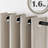 Grommet Room Darkening Linen Textured Curtain-607110997-607110984
