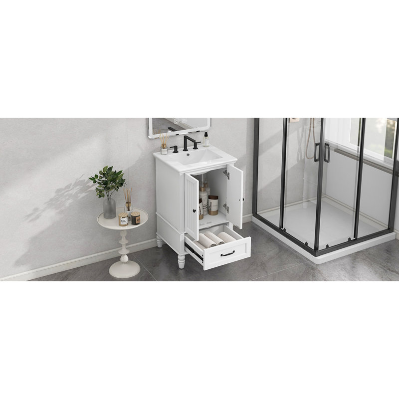 Meuble-lavabo de 20 po avec lavabo