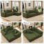 Canapé en L 96 po moderne, canapé modulaire rembourré avec coussin, canapé-lit à combinaison libre pour le salon, canapé à compression dans une boîte et sans assemblage requis-538353754-542252932
