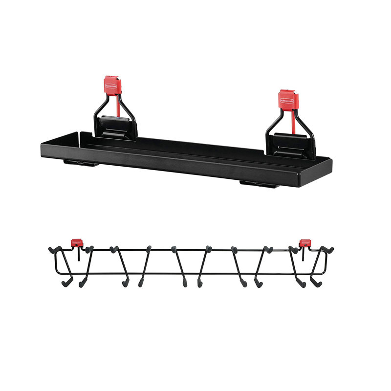 Metal 2 Piece Slatwall Accessory Kit