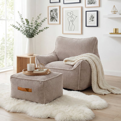 Corduroy Bean Bag Chair