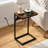 Ikeaka 23.6" End Table with Built-In Outlets