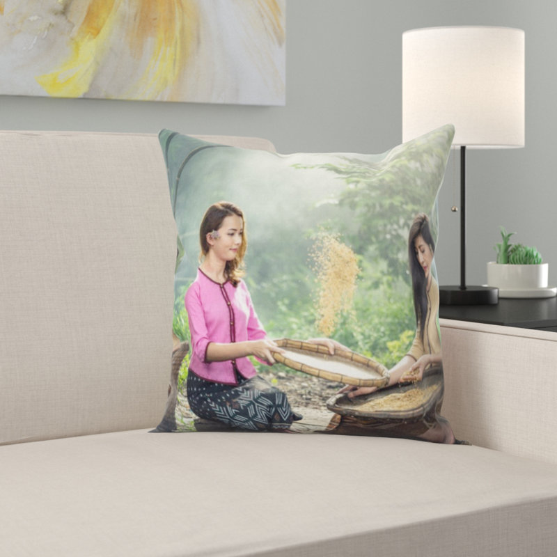 Coussin décoratif à riz