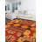 One-of-a-Kind Rectangle 6' X 9'2" New Age Wool Area Rug in Red