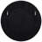 Wood Round Wall Mirror
