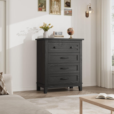 5 Dresser for Bedroom, 41.3 in Tall Vertical Drawer Dresser with Large Storage, Freestanding Wooden Closet Chest for Bedroom, Living Room