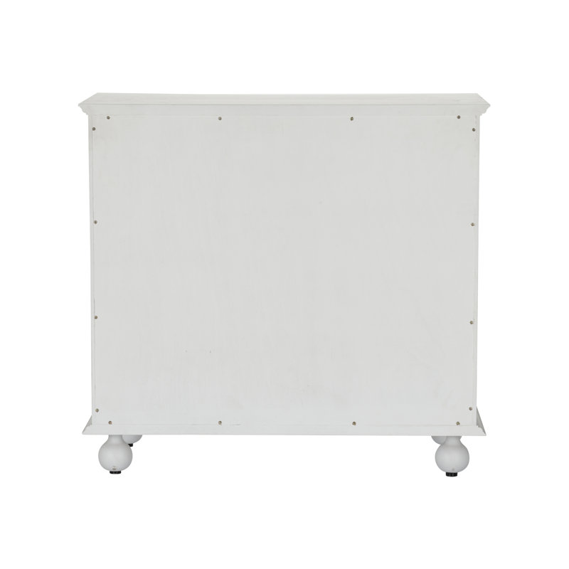 Maxwell 5 - Drawer Dresser, White