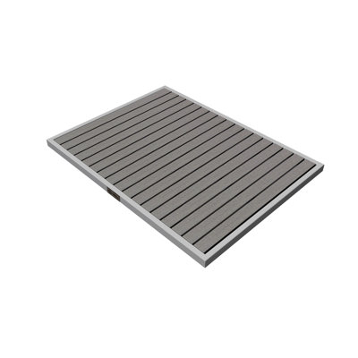 Manufactured Wood Rectangular Square Edge Table Top