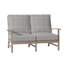 Causeuse en aluminium Charleston - Huître-63361251-38587847-62363468