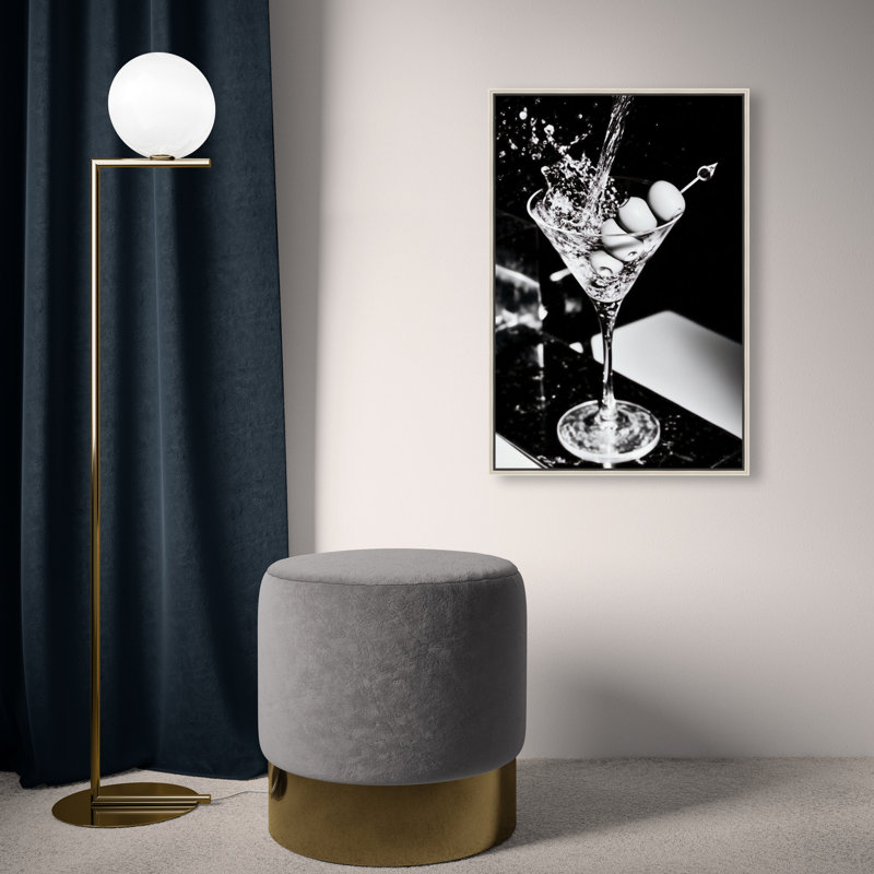 Chill Time III Print by Oliver Gal, 31"H x 21"W, Silver Floater Frame